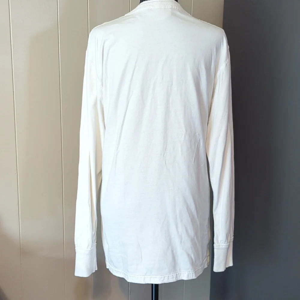 Women's New Holland Long Sleeve Tee With Button Chest - Picture 3 of 4